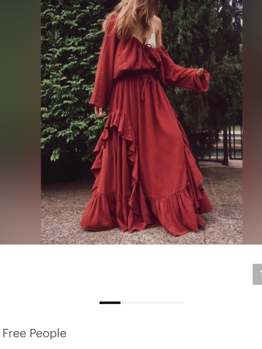 Free People Shore Chic Blue Maxi Dress - Picture 3 of 8
